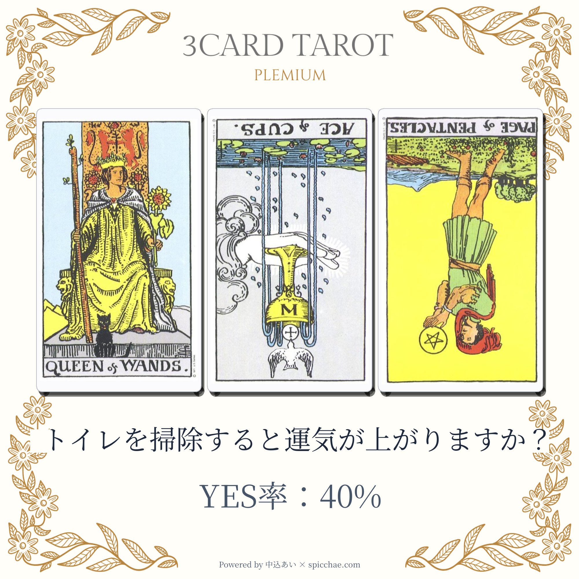 占い結果